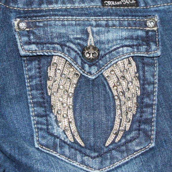 what size is a 27 waist in miss me jeans